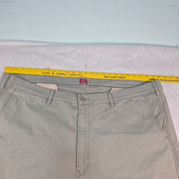 LEVI'S XX Chino Standard Taper Stretch Jeans Chino Mens Size 50X34 394470007 NWT - Picture 5 of 12